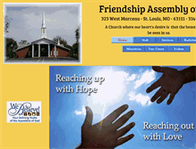 Tablet Screenshot of friendshipag.com